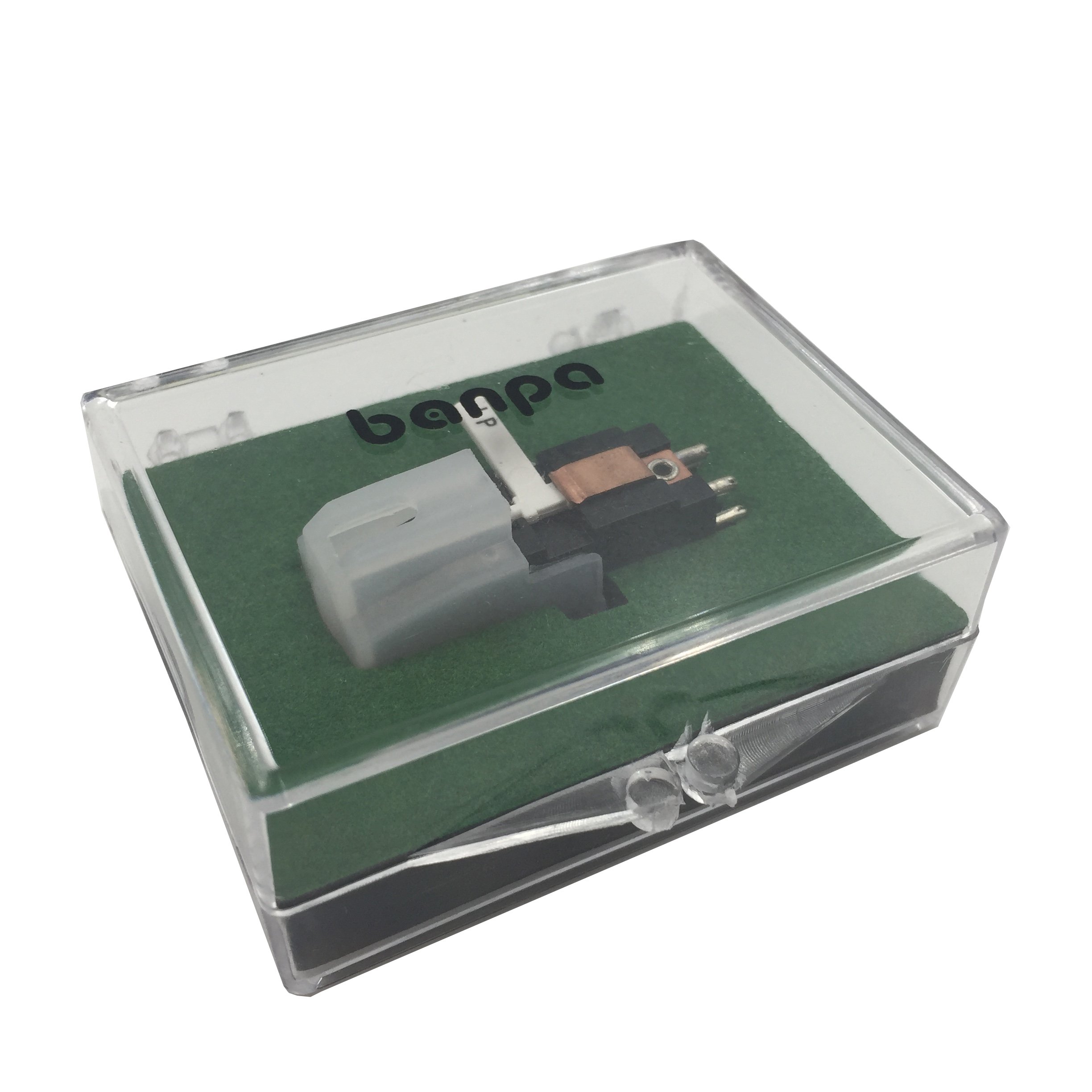 banpa Turntable Cartridge Replacement BP2ATC - with Two Side Red and Blue Diamond Tip for Vinyl LP/78 RPM Record Player - Image 9