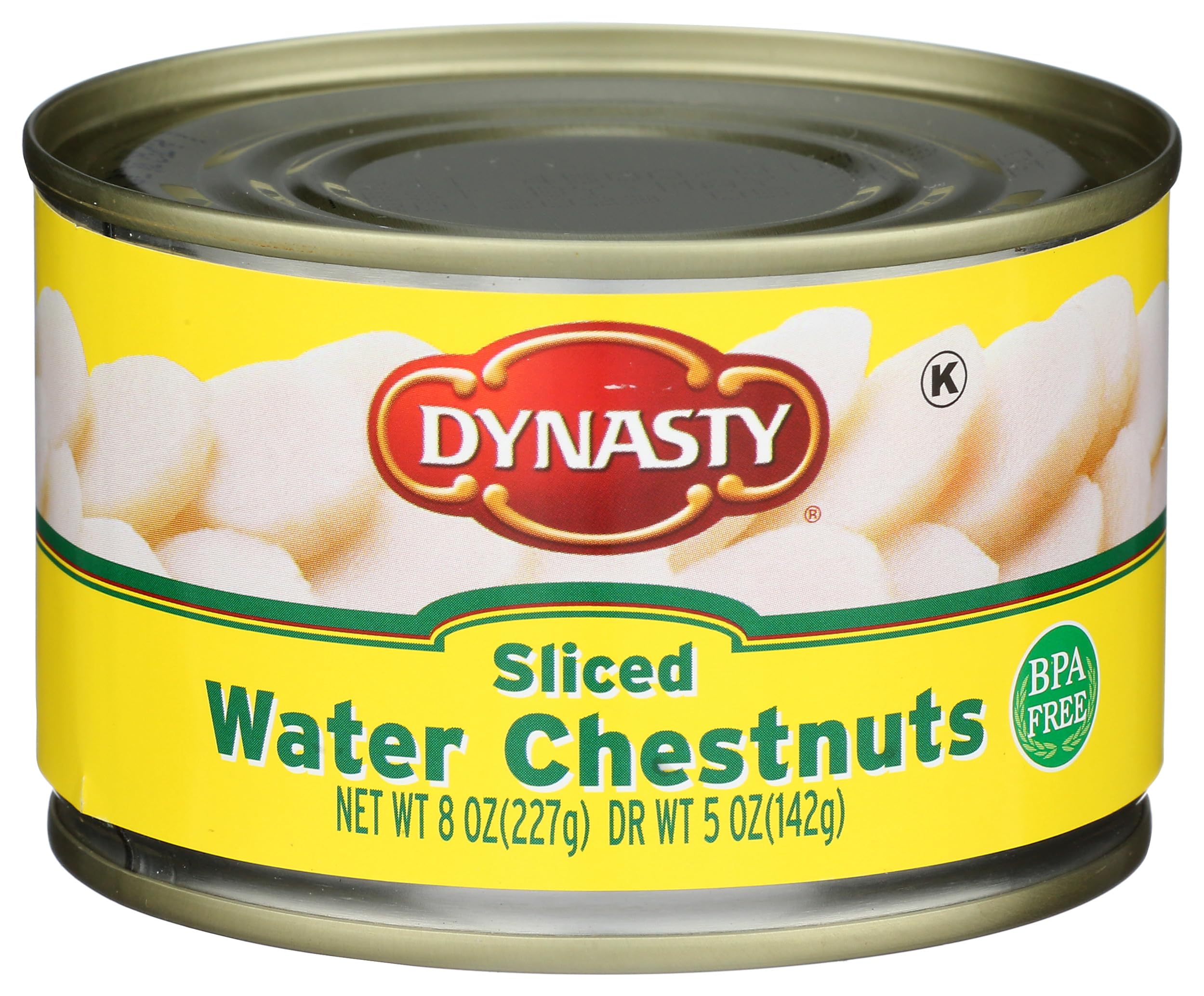 Dynasty Water Chestnuts, Sliced, 8 oz