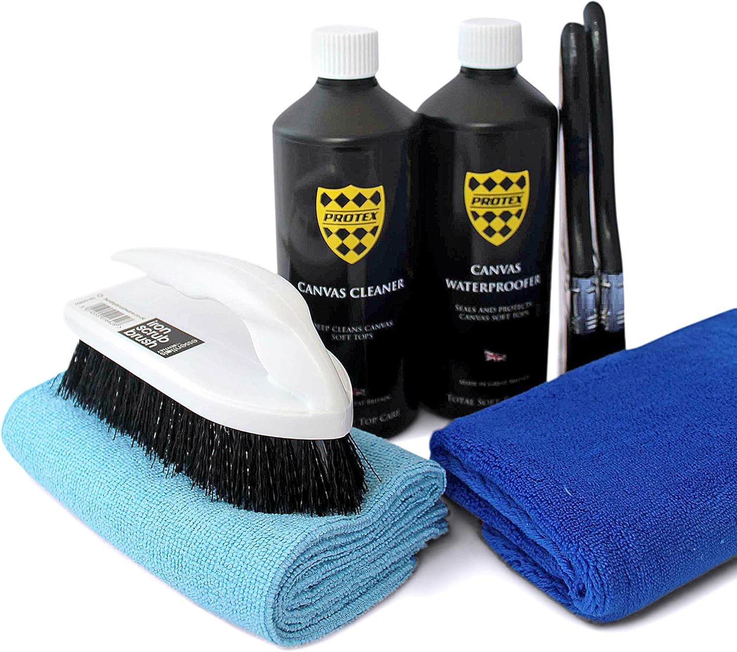 PROTEX Convertible Soft Top Care Kit with Canvas Cleaner & Waterproofer