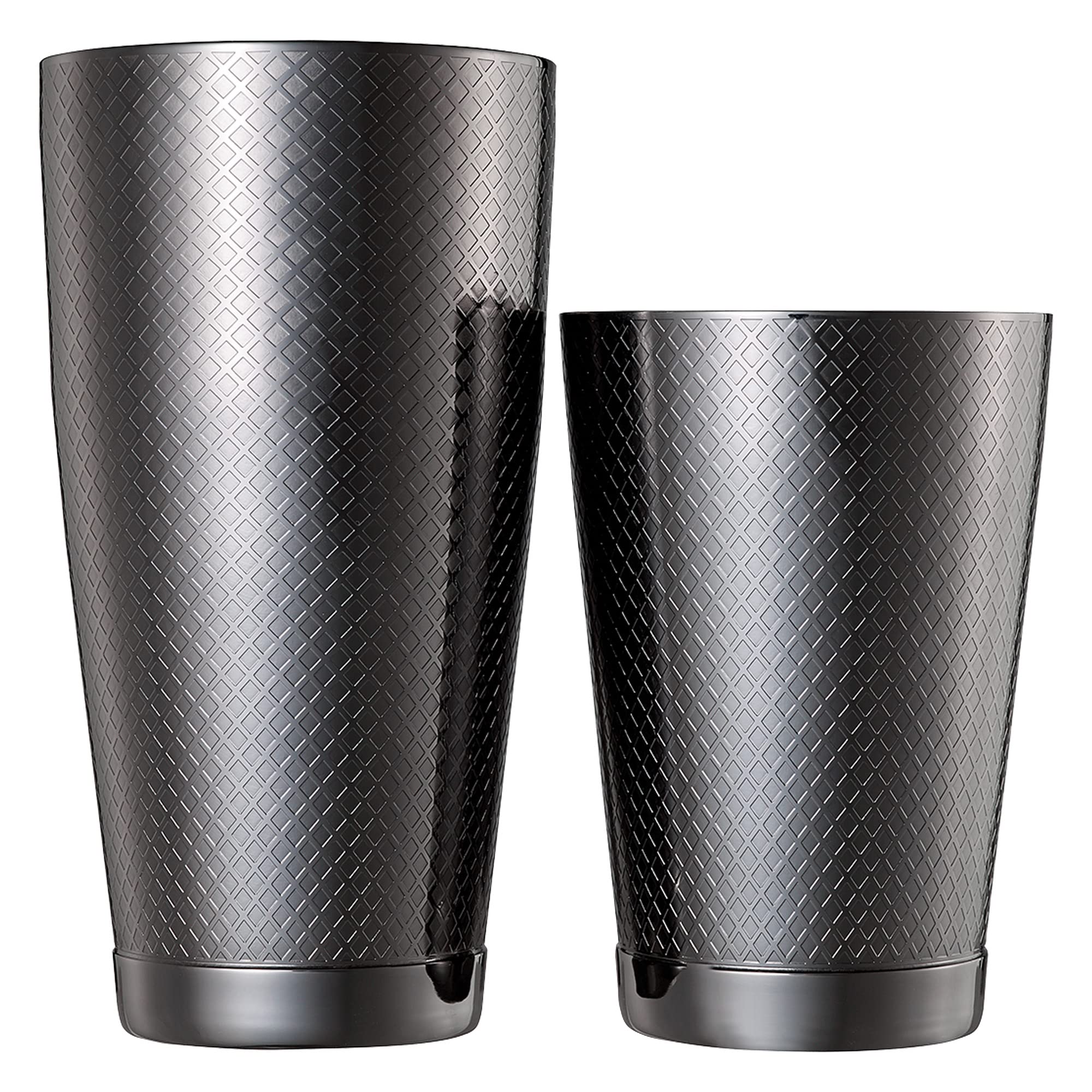 BarflyDiamond Lattice Shaker Set, Black