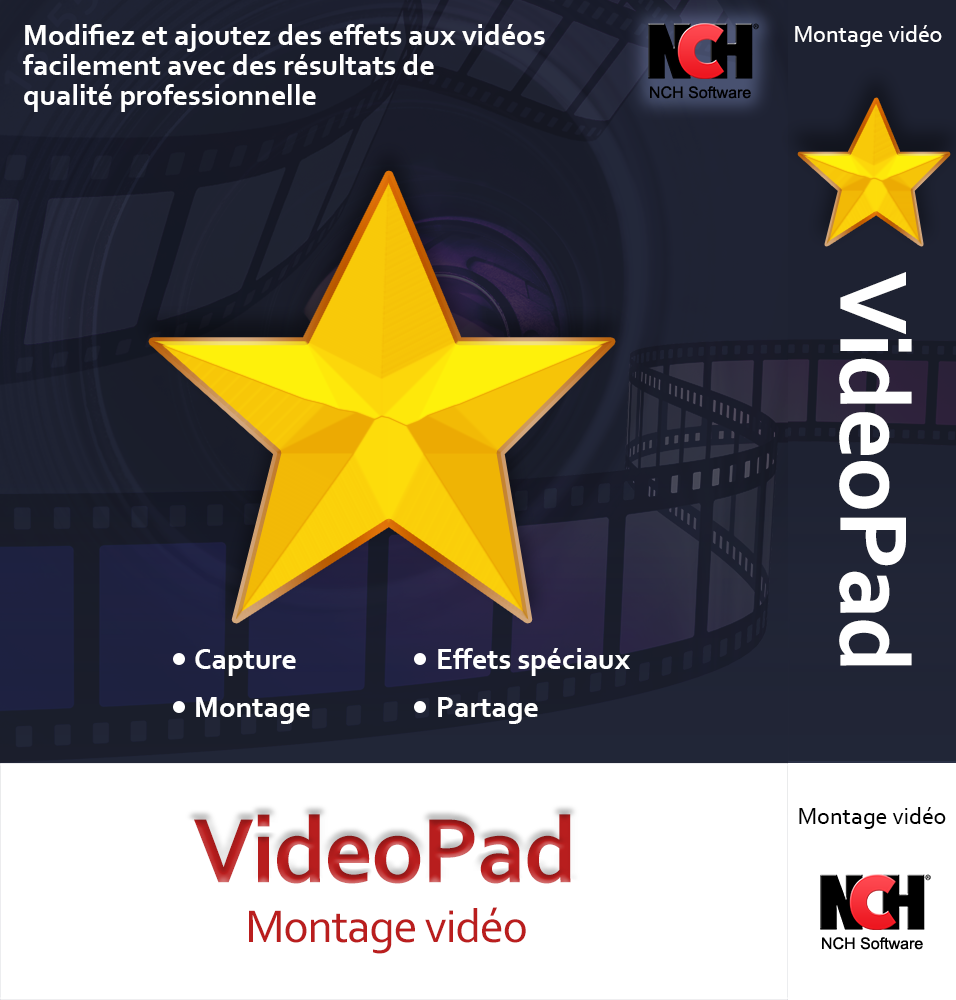 VideoPad - Logiciel de montage vidéo [Téléchargement]