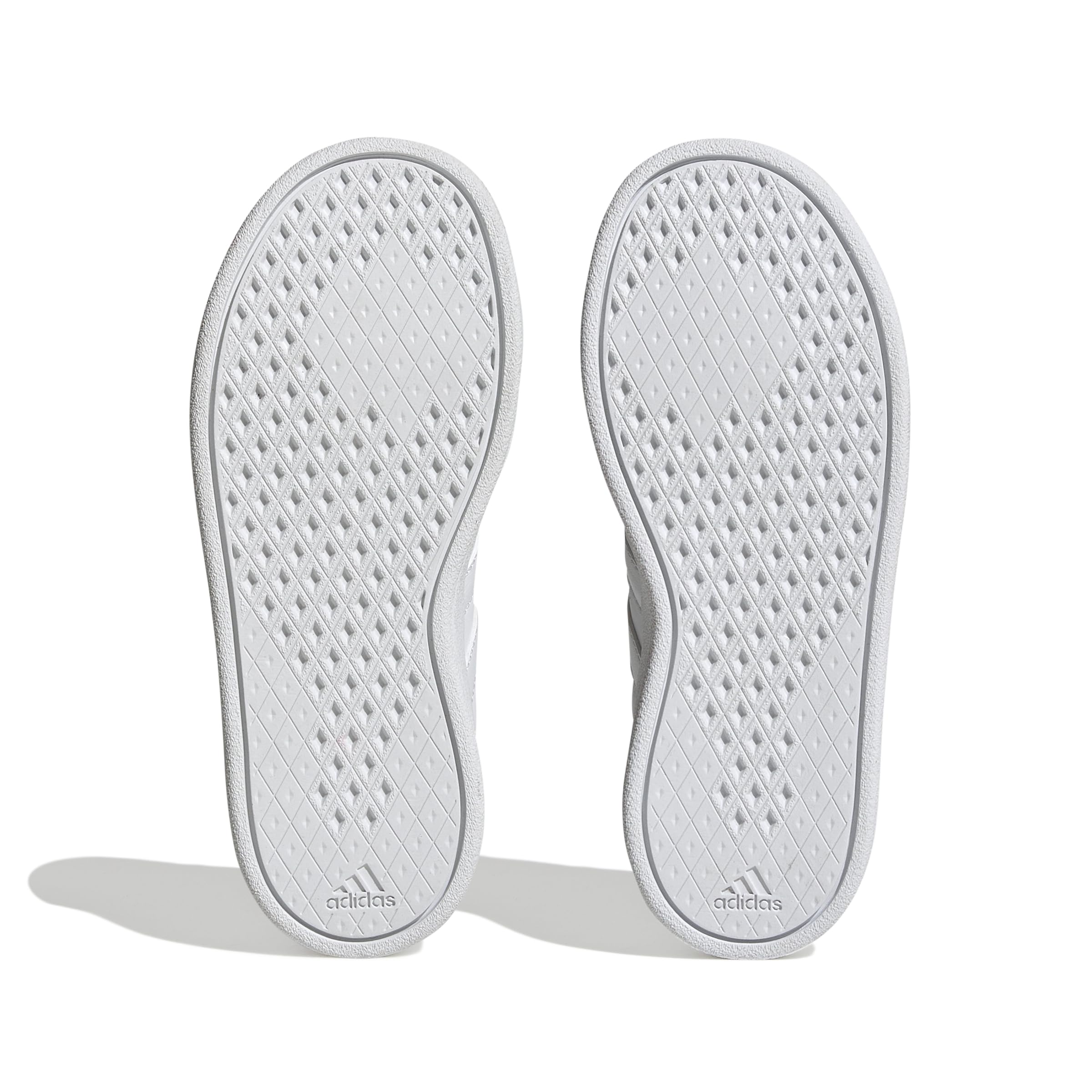 adidas Breaknet Lifestyle Court Lace Shoes, Zapatillas Unisex niños, Cloud White Cloud White Grey One, 38 2/3 EU
