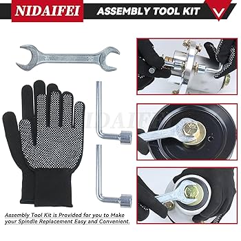 Amazon.co.jp: NIDAIFEI 783506 スピンドルアセンブリ 3個パック