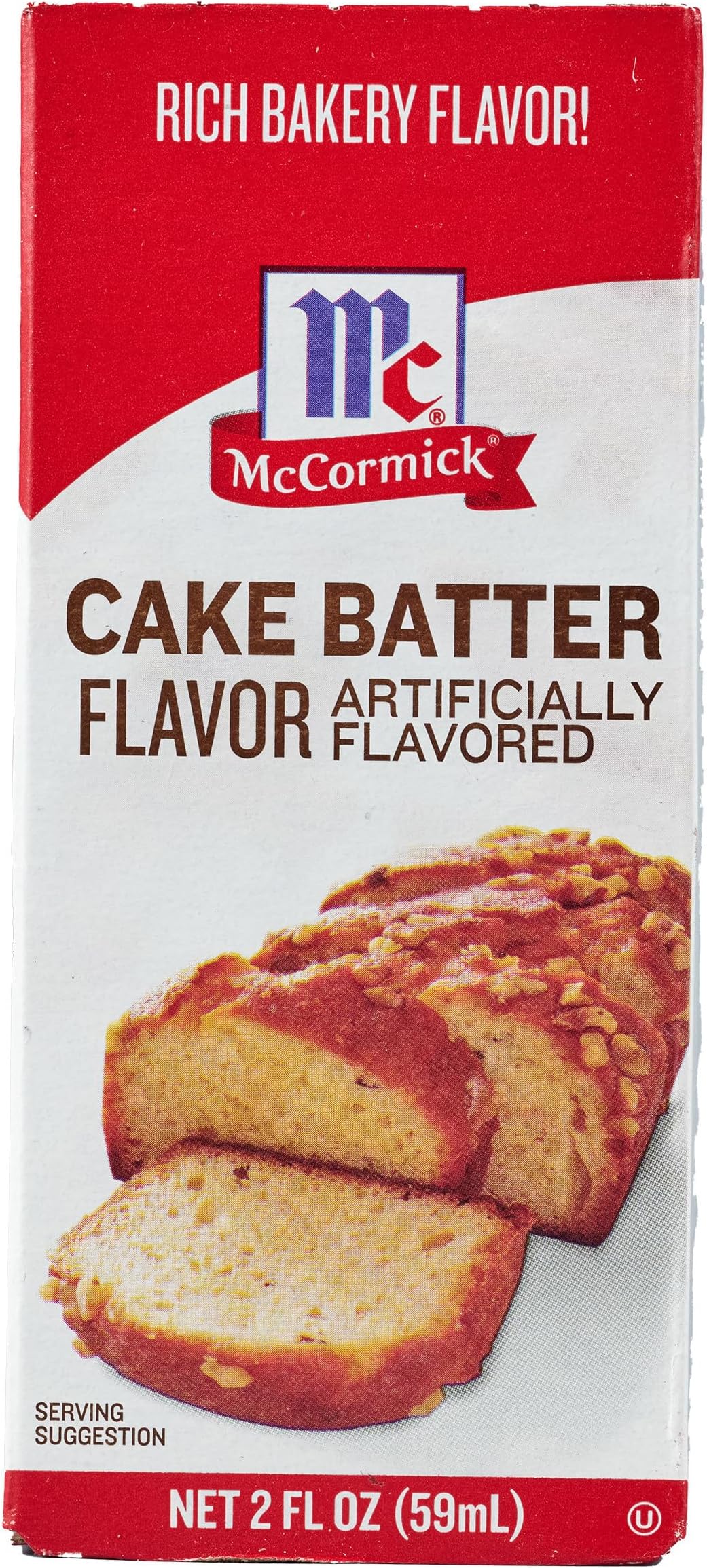 Cake Batter Flavor, 2 Fl Oz (Pack of 1)