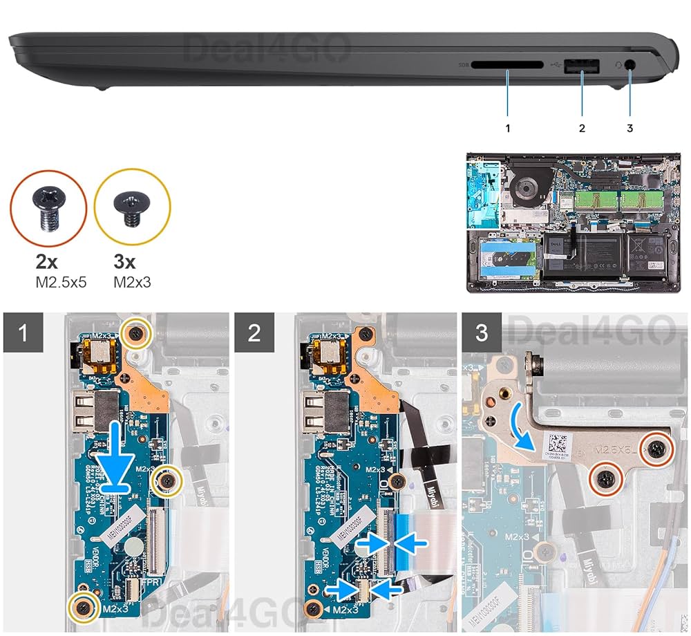Deal4GO 35-pin SD Card Reader Audio USB Power Button IO