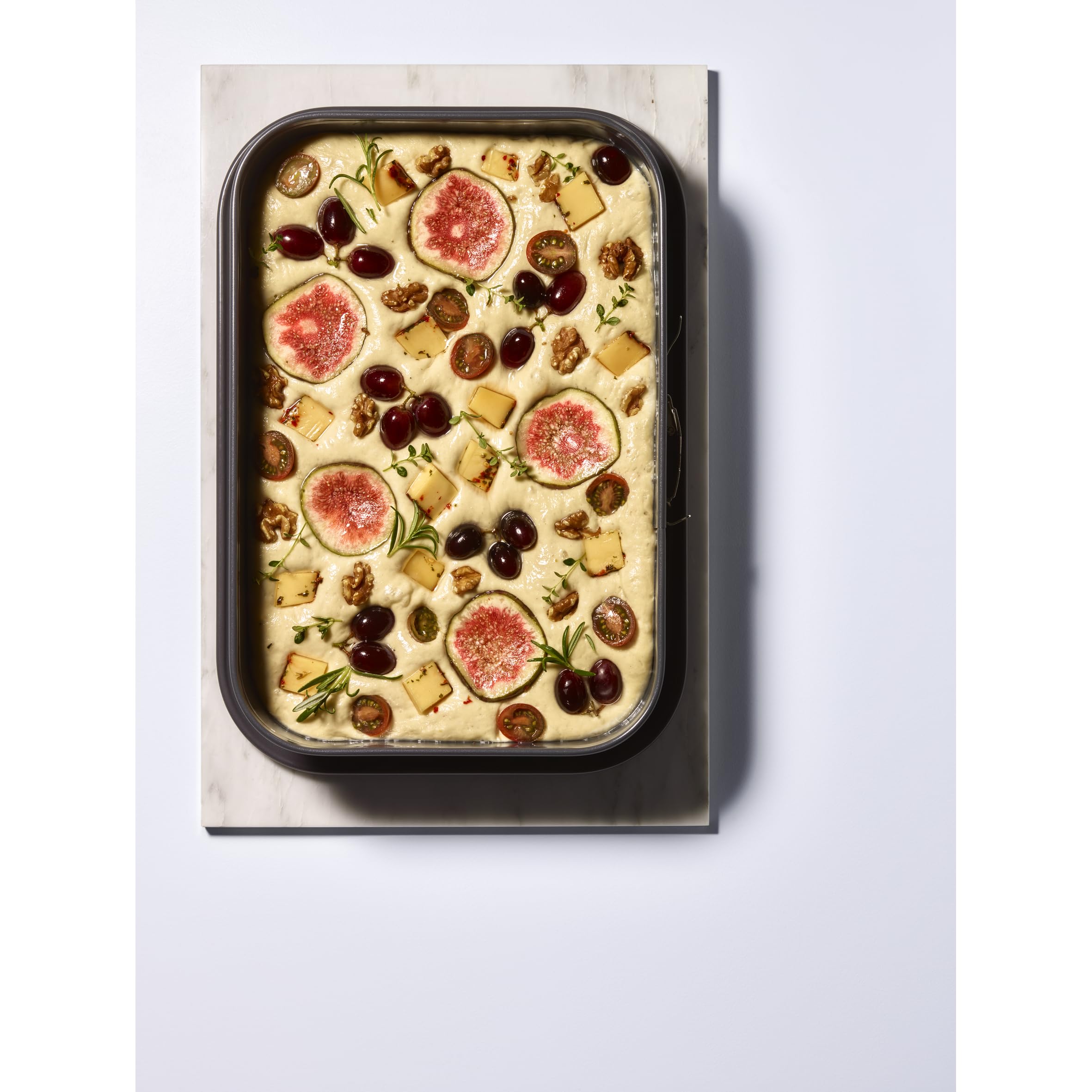 ORIGINAL KAISER La Forme Plus - Molde rectangular base desmontable antiadherente 36 x 24 cm
