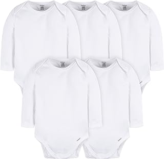 Baby Long Sleeve Solid Onesies Multi-Pack Interlock 180 Gsm - Buy now