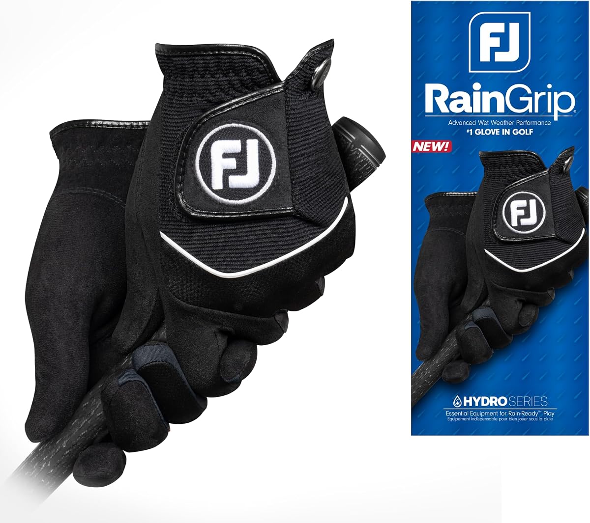 Guante de golf RainGrip para hombre, par