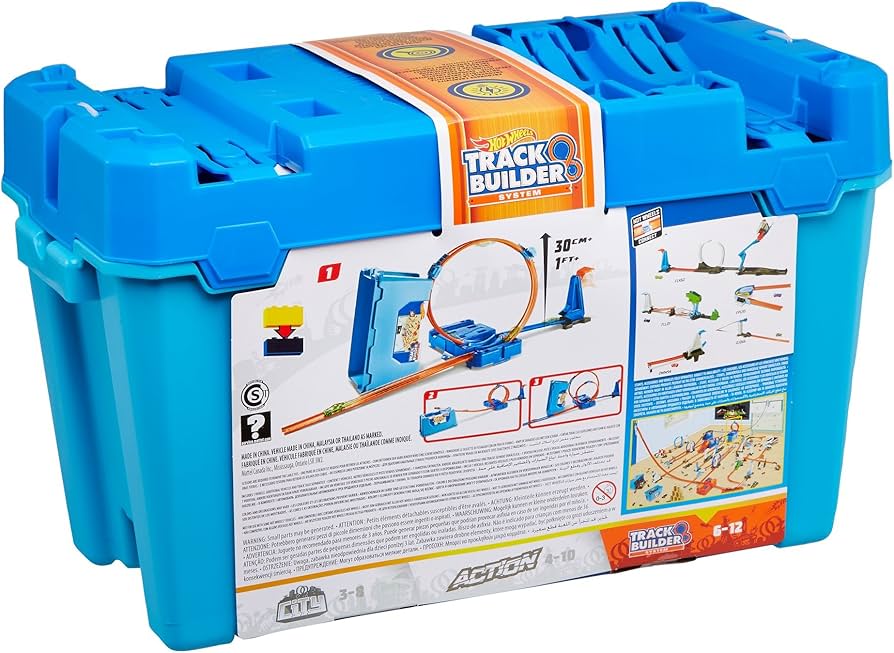 Amazon | ホットウィール トラックビルダー ブルーループ