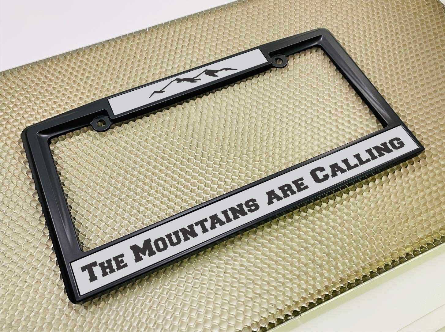 Custom Personalized Heavy Duty Metal Laser Engraved Car License Plate Frame wit - Picture 61 of 113
