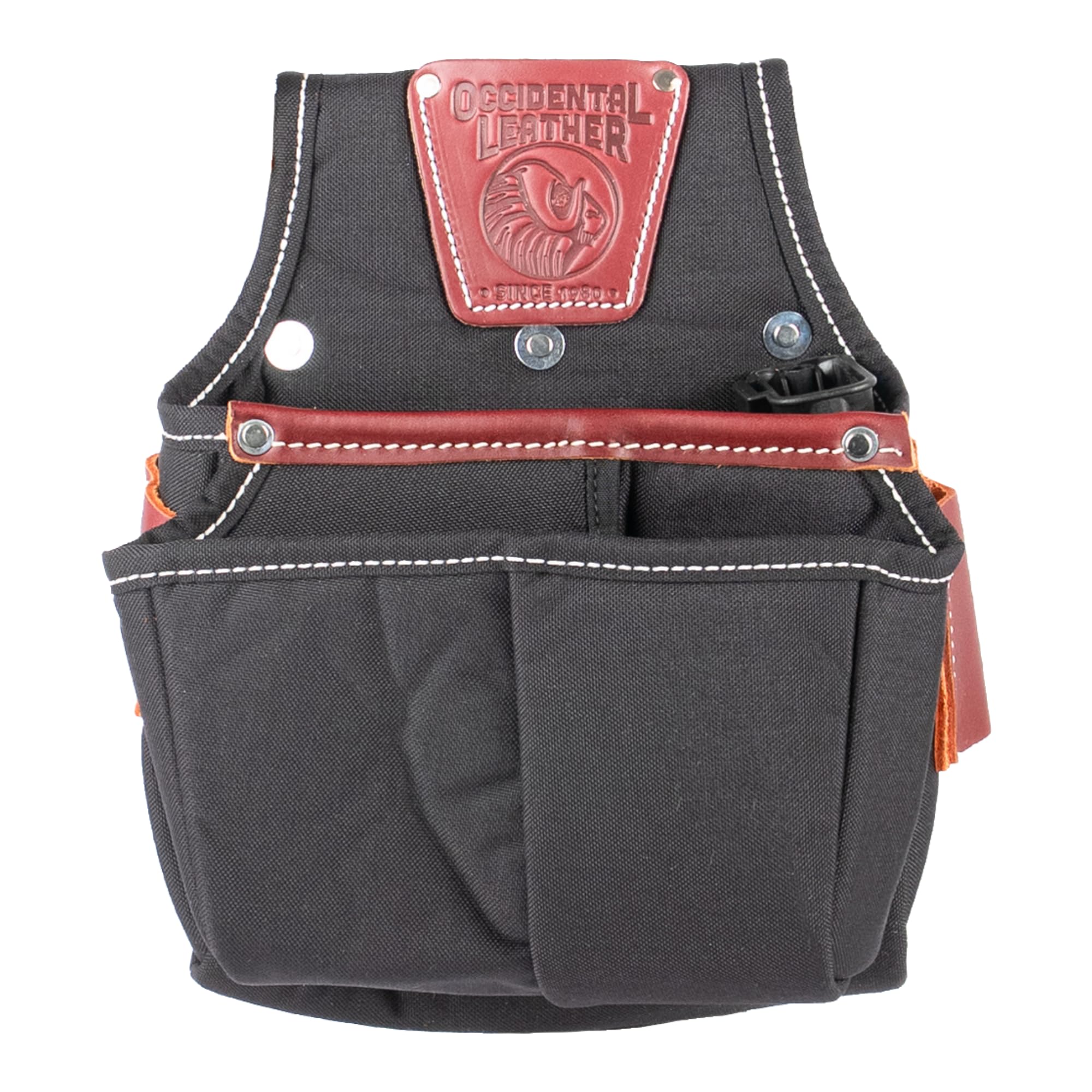 Occidental Leather OxyFinisher Fastener Bag - Right Hand - 11 Pockets Tool Holders - Made in USA