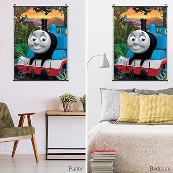 Amazon.co.jp: トーマス 掛ける絵 ポスター 掛け軸壁飾り ステッカー Amazon.co.jp: トーマス 掛ける絵 ポスター 掛け軸壁飾り ステッカー