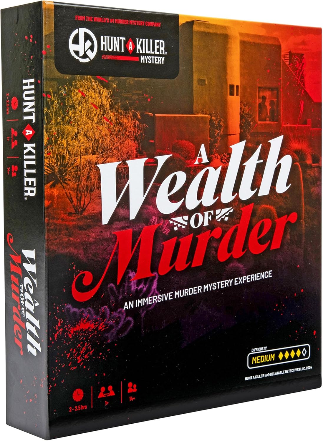 Hunt A Killer: A Wealth of Murder, an Immersive True Crime Experience, for Fans of Criminal Minds and Forensic Files, Includes 120-150 Minutes of Explicit Content, Appropriate for Ages 14+