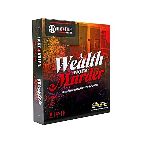 Hunt A Killer: A Wealth of Murder, an Immersive True Crime Experience, for Fans of Criminal Minds and Forensic Files, Includes 120-150 Minutes of Explicit Content, Appropriate for Ages 14+ - Wealth of Murder