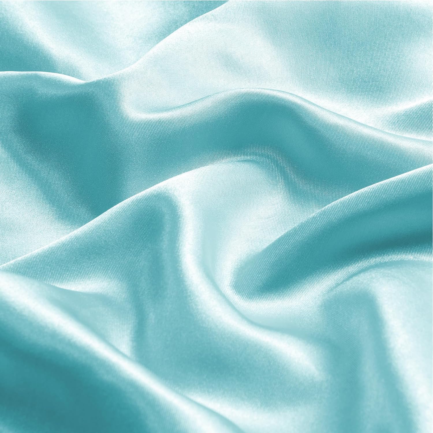 M Fabrics Sky Blue Silky Satin Fabric 44 Inch Width (1 Meters) | Plain Solid Satin Cloth Material for Dresses Blouses Gowns Home Décor Craft Tailoring & Fashion Designing - (Sky Blue, 1 Meter)-image-32