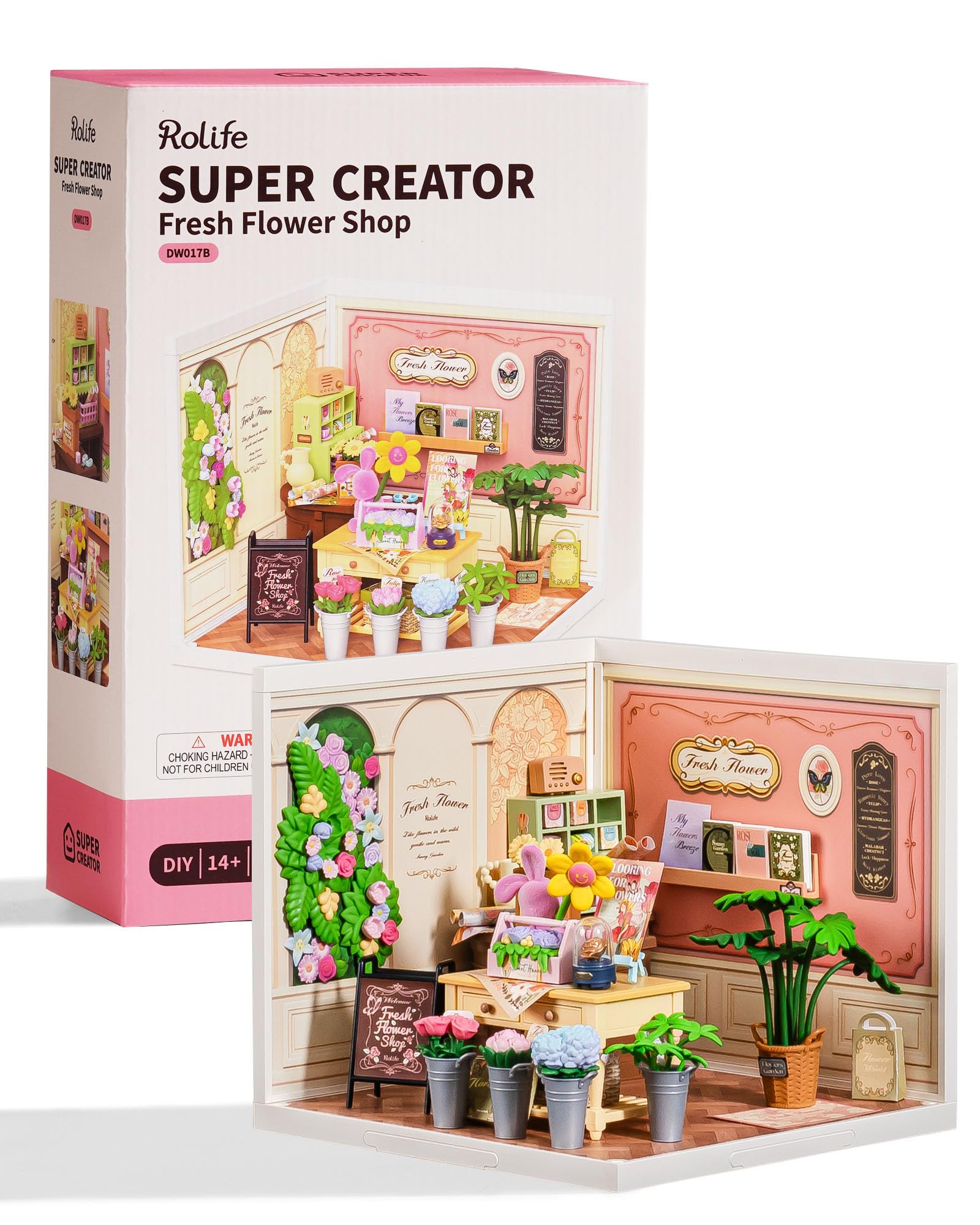 Amazon.com: Rolife Super Creator Series, DIY Mini Fresh Flower