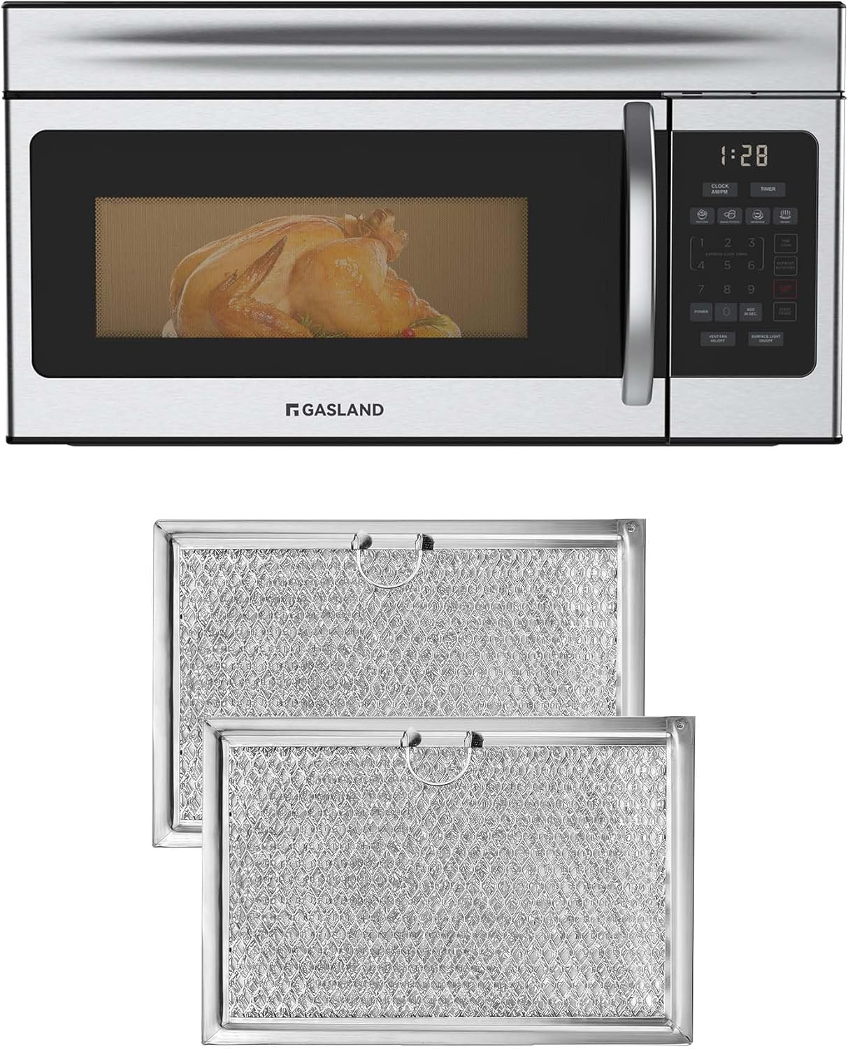 Microwave Filter Replacement + GASLAND 30 Inch Over the Range Microwave