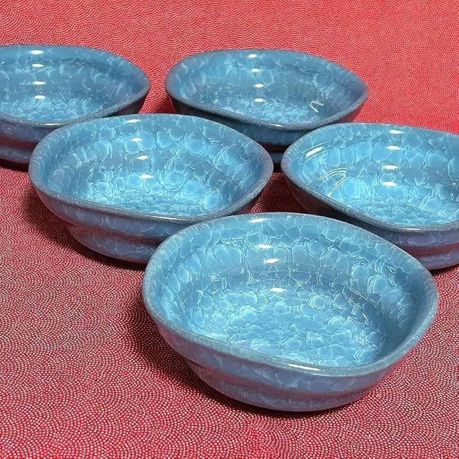 たち吉　青嵐　笹皿　10枚のセット たち吉 青嵐 笹皿 10枚のセット