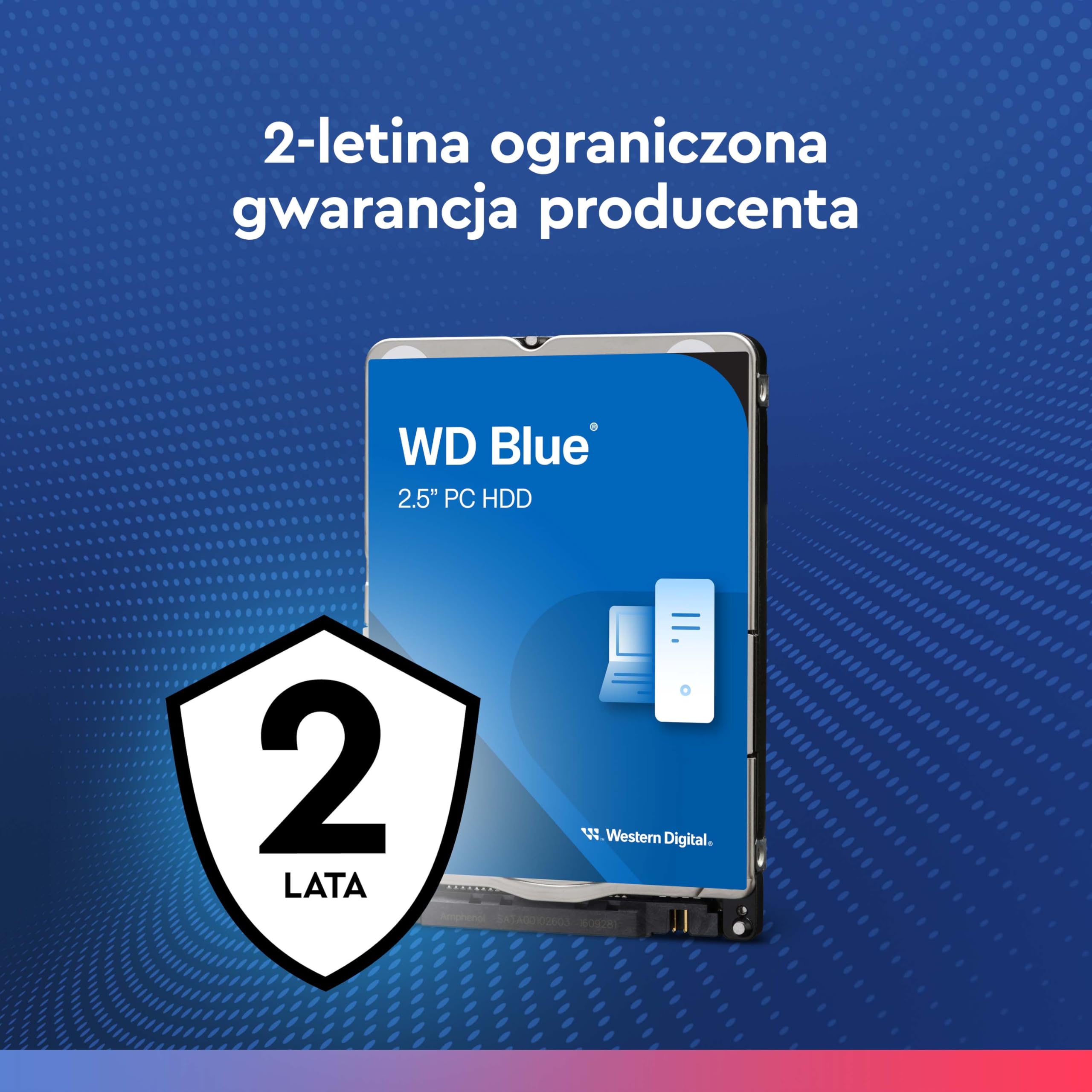 Western Digital WD Blue HDD 2.5インチ 2TB 2TB 内蔵型ハードディスク 2.5インチ Western Digital WD Blue