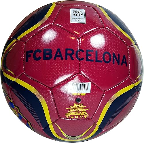 Miniatura 3 de Balón de fútbol con licencia oficial del FC Barcelona, tamaño 5-06-2