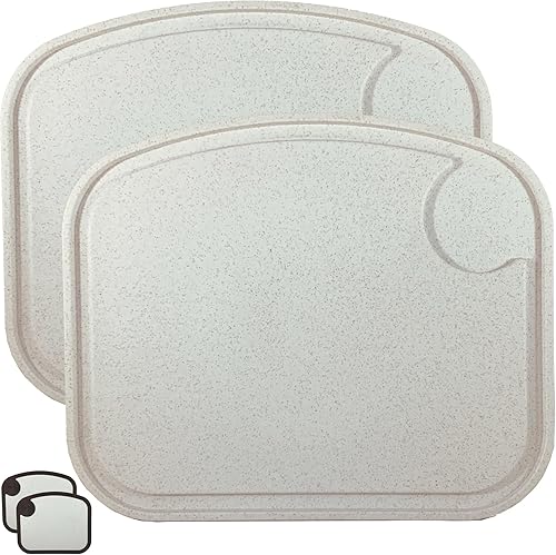 Two Peas Juego de 2 platos para niños o platos para niños pequeños y tabla de cortar  irrompible  paja de trigo  Juegos de vajilla como platos