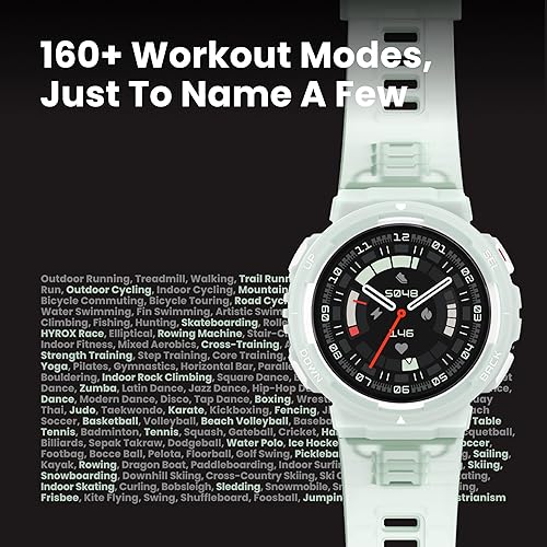 Miniatura 3 de Amazfit Reloj inteligente Active Edge con elegante diseño resistente para deporte y fitness, GPS, entrenador de salud AI para gimnasio, al aire