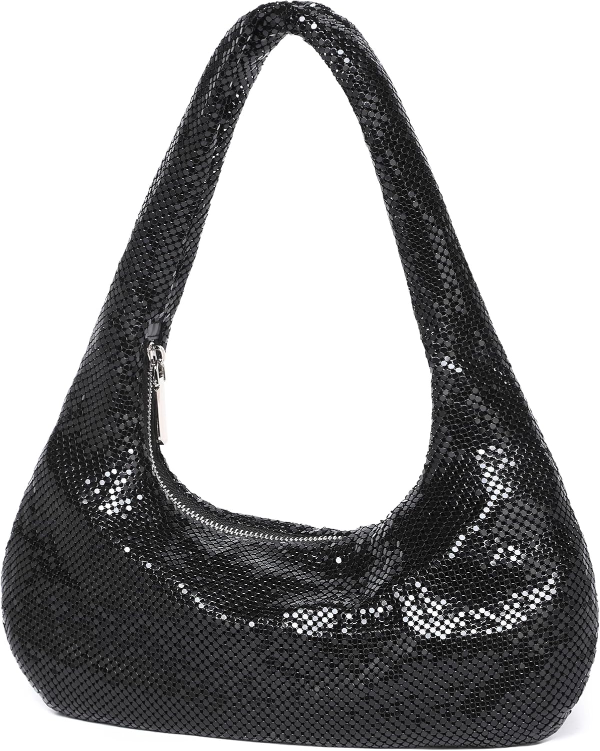 Metallic Evening Bag Small Bling Sparkly Sequin Clutch Purses for Women Dressy Wedding Party Formal Events - Image 2