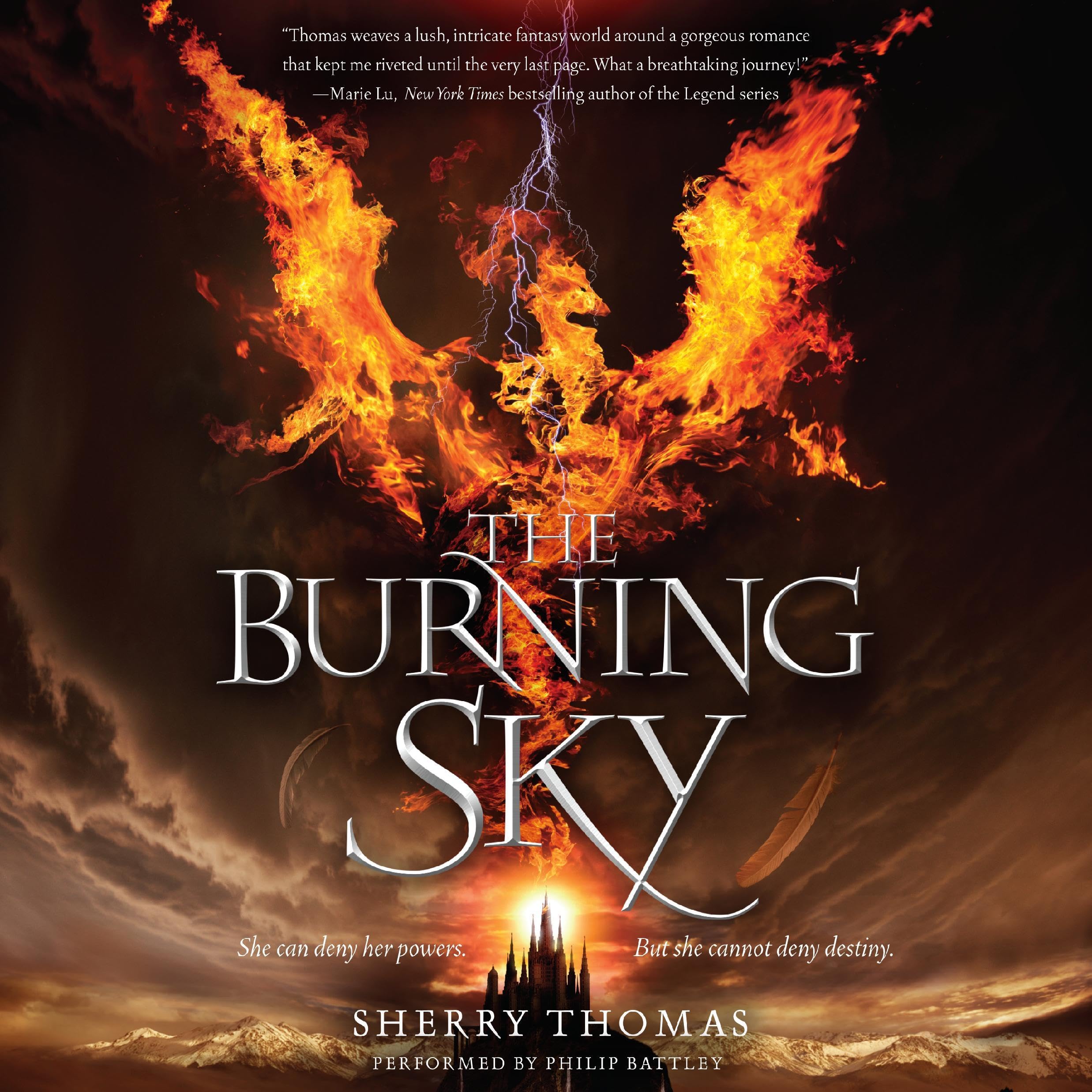 Cover art for The Burning Sky