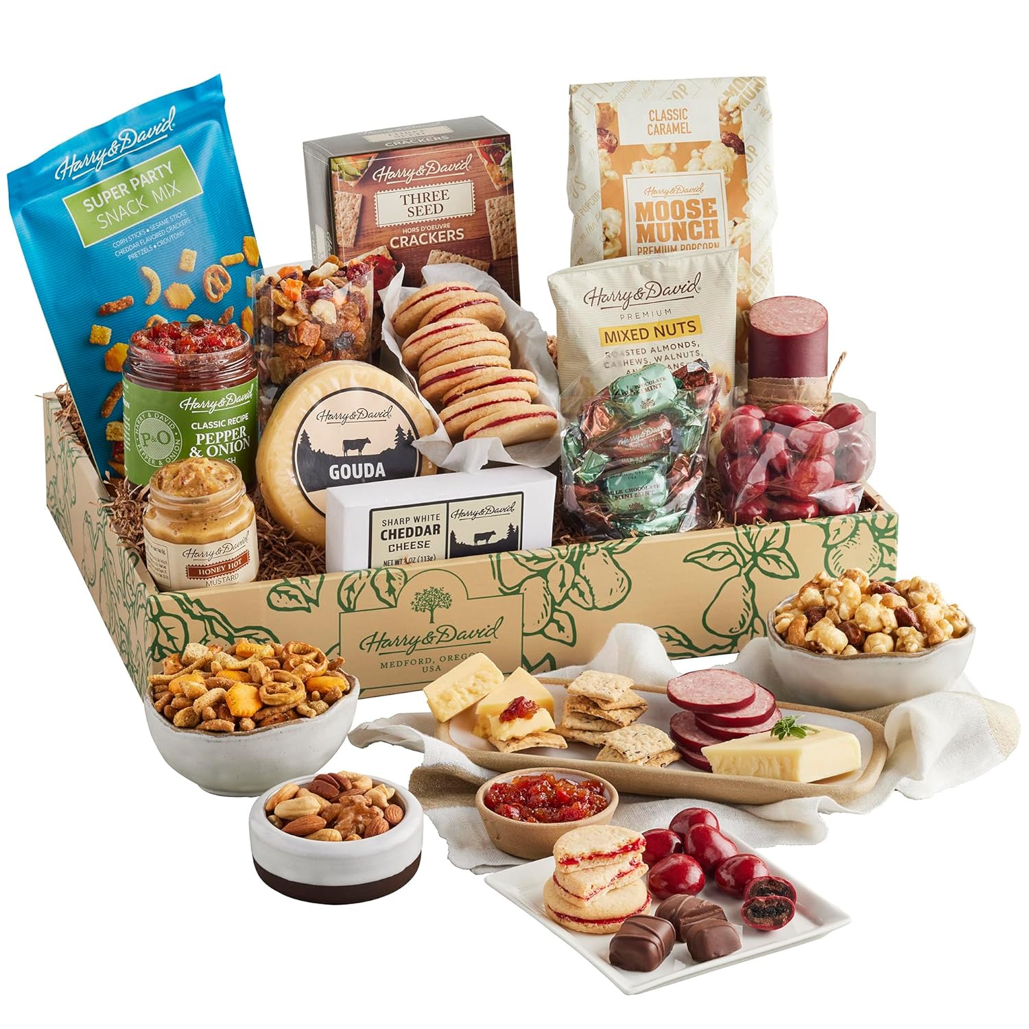 Harry & David Bear Creek Snack Box, Trail Mix, Gift Basket, Healthy Snack