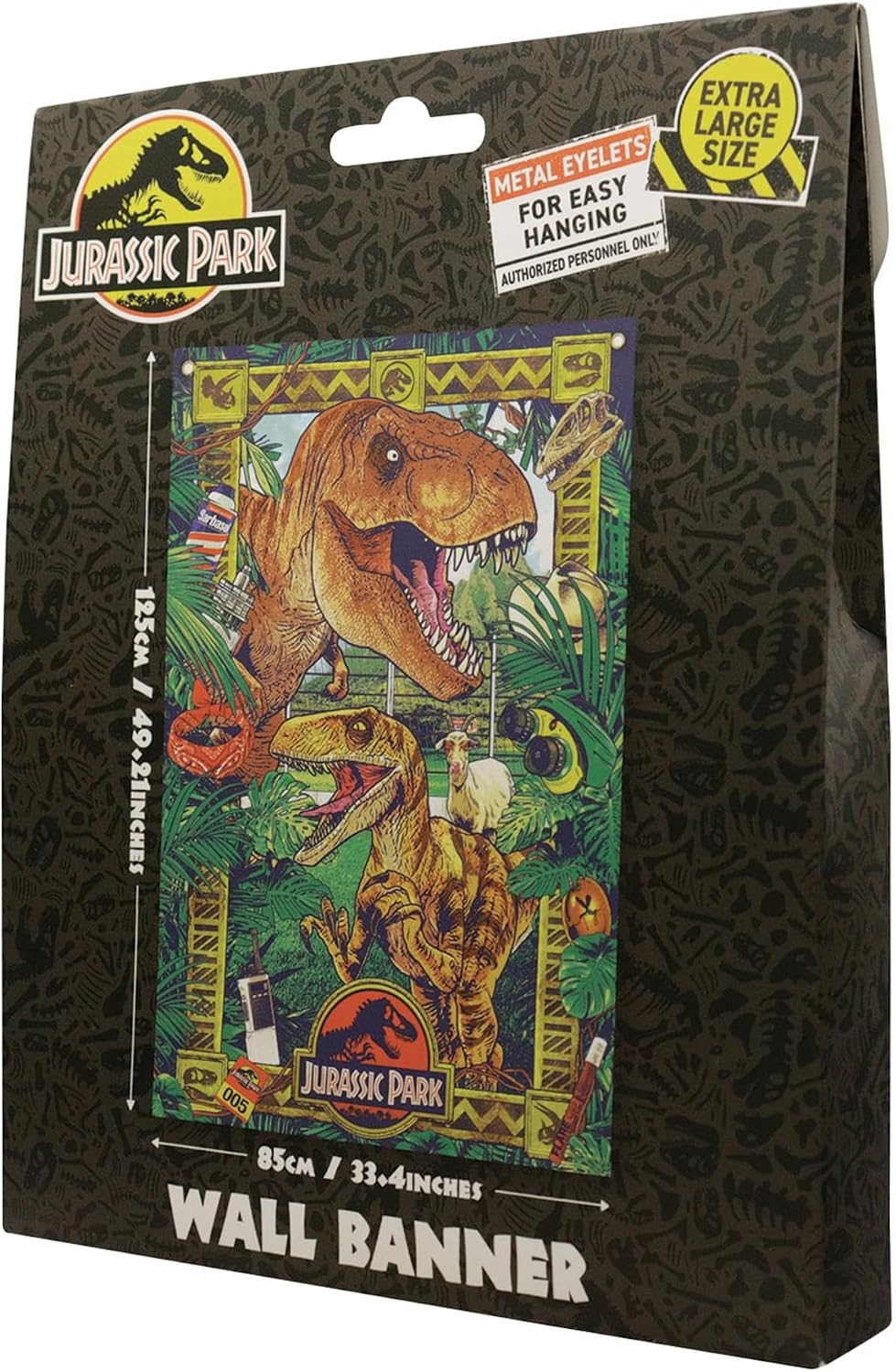 Jurassic Park Wall Banner | 33.5 x 49 Inches