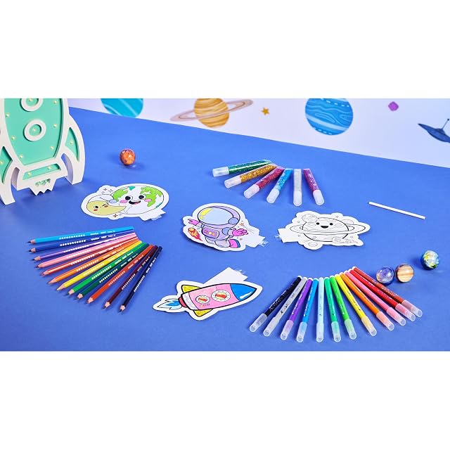 Foto 5 de 6 de BIC Kids Kit de Juguetes Inflables con Diseños del Espacio para Colorear