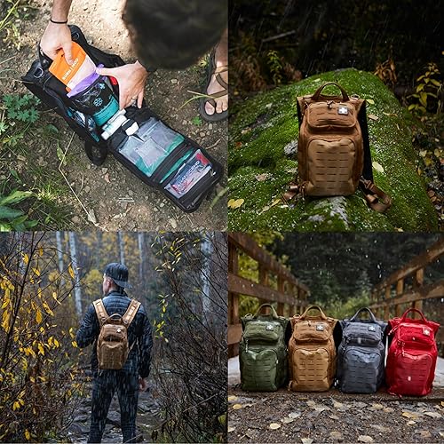 Miniatura 4 de My Medic - The Recon - Botiquín de primeros auxilios HSAFSA - Kit médico de emergencia, Coyote, Recon