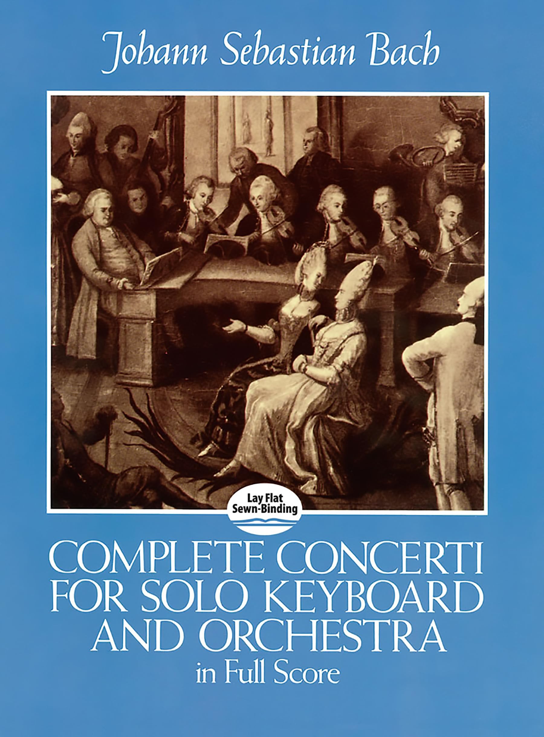 Complete Concerti for Solo Keyboard and Orchestra in Full Score (Dover Orchestral Music Scores)
