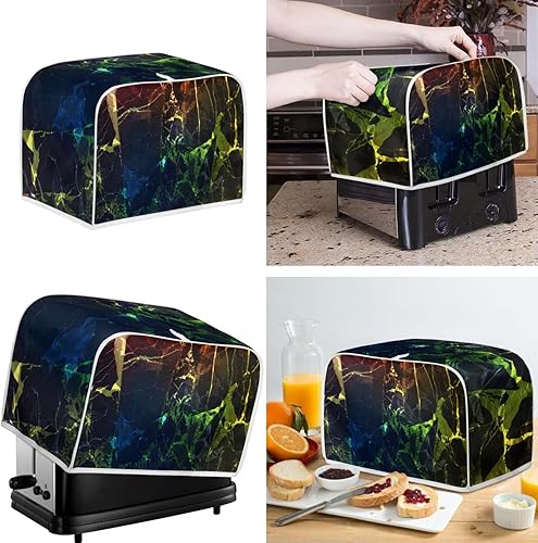 Vista 13 de doginthehole Lindos elefantes decorativos para electrodomésticos pequeños, juego de cubiertas de protección de huellas dactilares para cocina