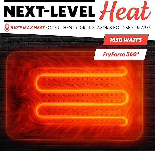 Miniatura 7 de Gormia Foodstation Smokless grill and Airfryer - extra large - new model