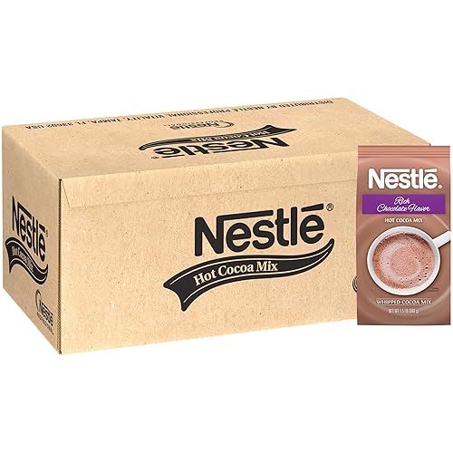 Miniatura 10 de Nestle - Mezcla de chocolate caliente, rico sabor a chocolate, mezcla de cacao caliente batido a granel, bolsa de 1.5 libras (paquete de 12)