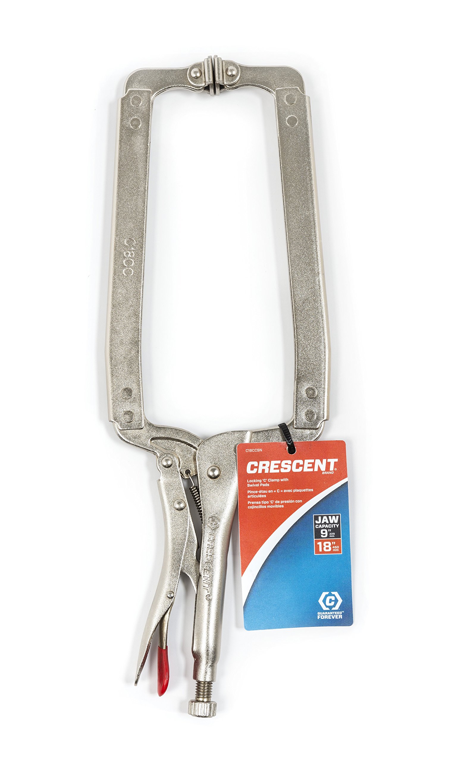 Crescent C18ccsn 45,7 cm C verrouillage Pince-étau avec patins pivotants