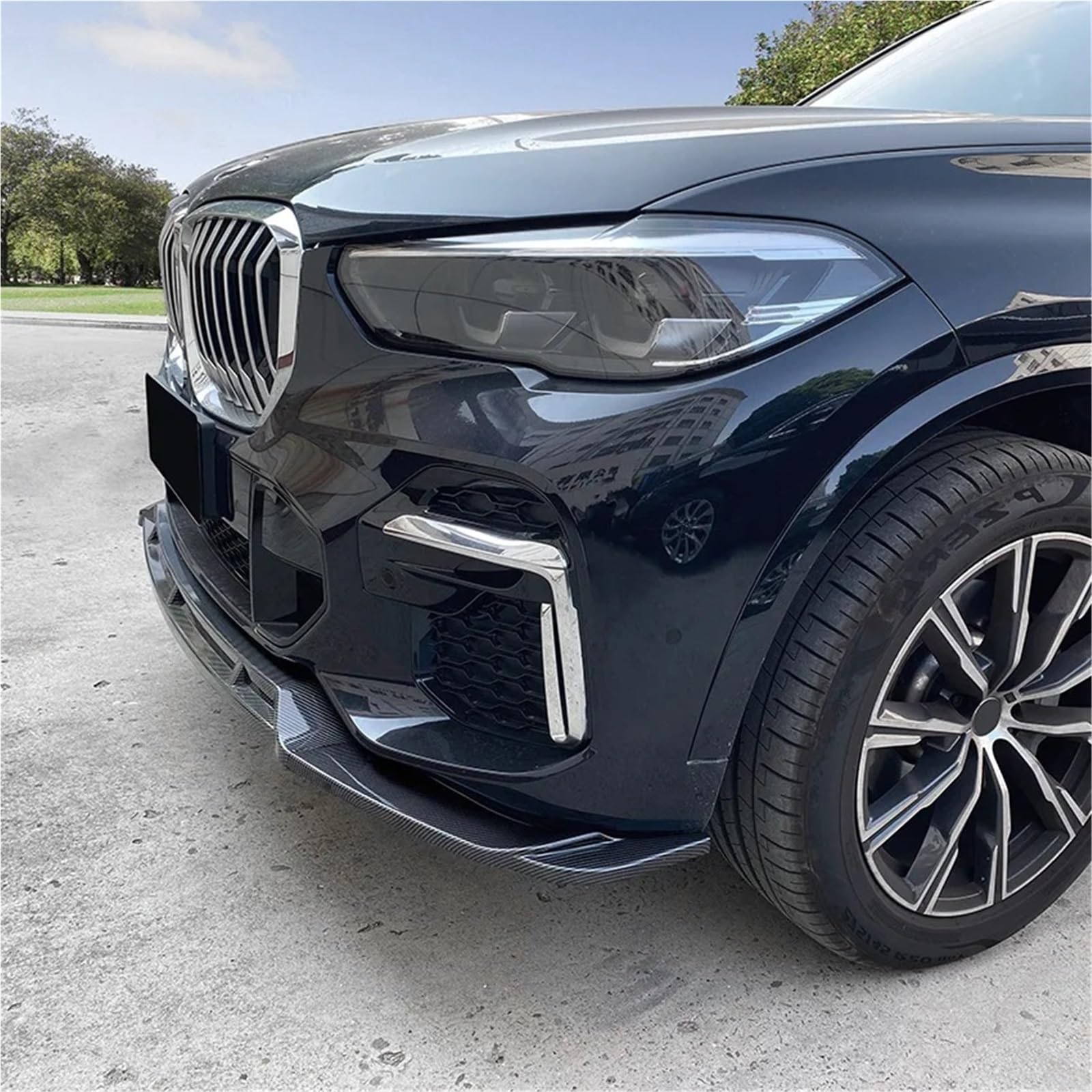 Oddzielna dokładka przednia kompatybilna z BMW X5 G05 M50 xDrive 40i 35i 30d M Sport 2018+