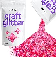 Vista 20 de Hemway Craft Glitter - Escamas de lentejuelas metálicas de varios tamaños para manualidades de resina y epoxi, suministros para vasos, tarjetas