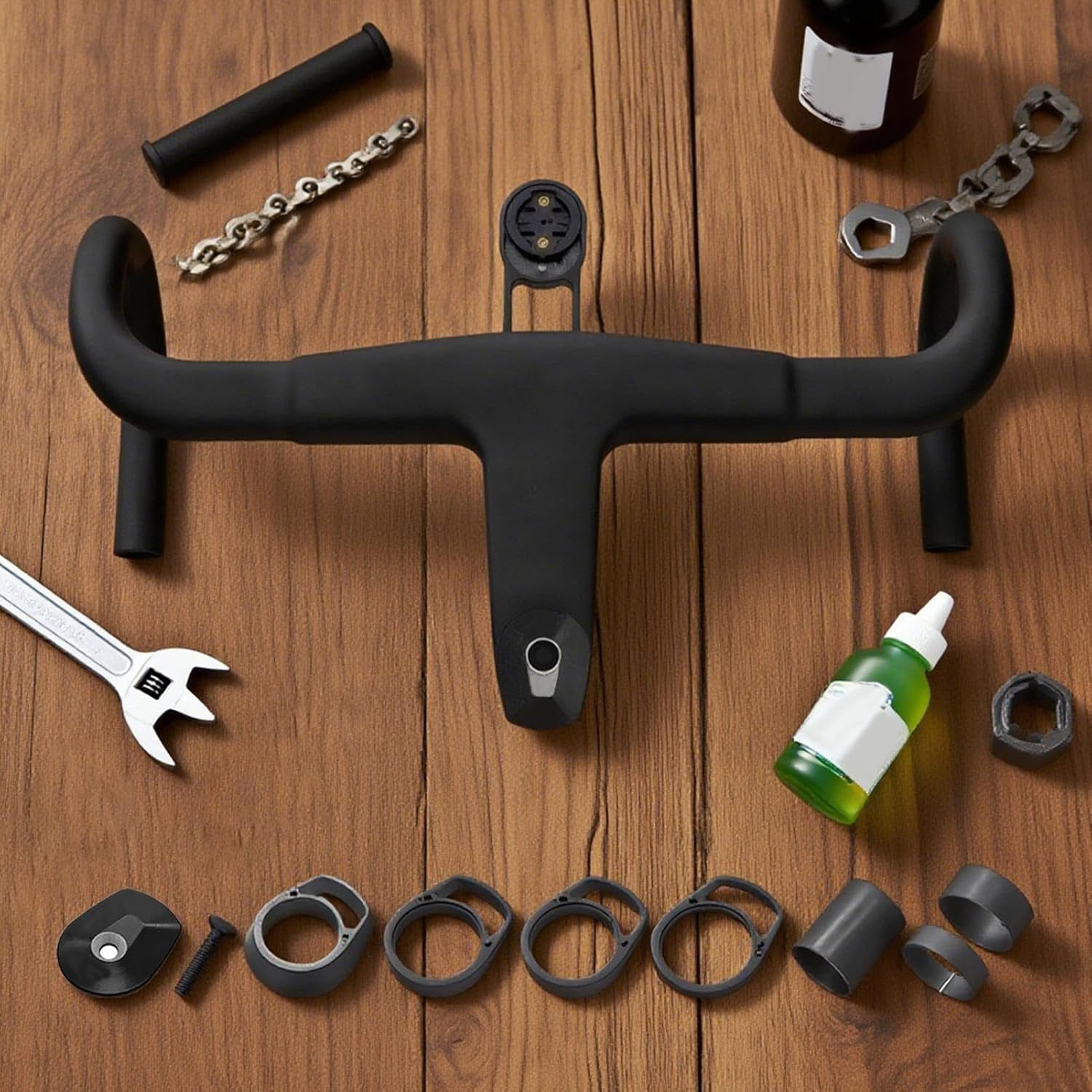 ステム一体型ハンドルバー - マウンテンバイク ハンドルステム