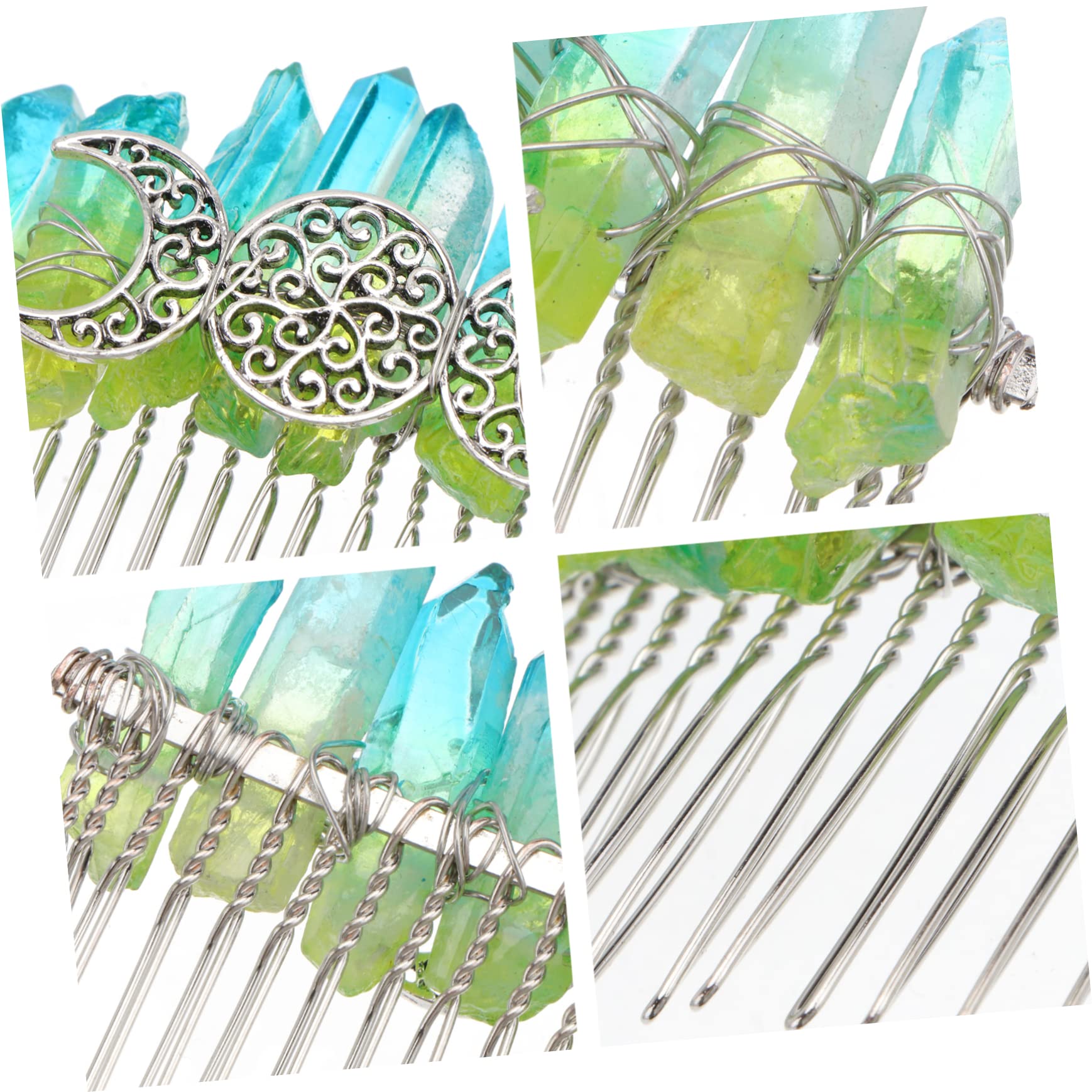ifundom 3stücke Haarkamm Für Hochzeiten Handgemachter Tuck Comb Mit Zähnen Elegantes Haarschmuck Für Bräute Und Mädchen Perfektes Accessoire Für Besondere Anlässe Haarschmuck Für