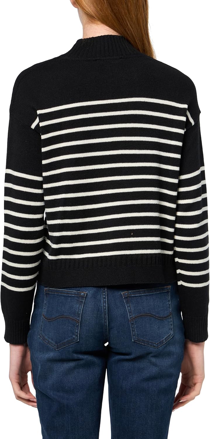 Nautica Womens Long Sleeve Pullover Mockneck Sweater - Image 2