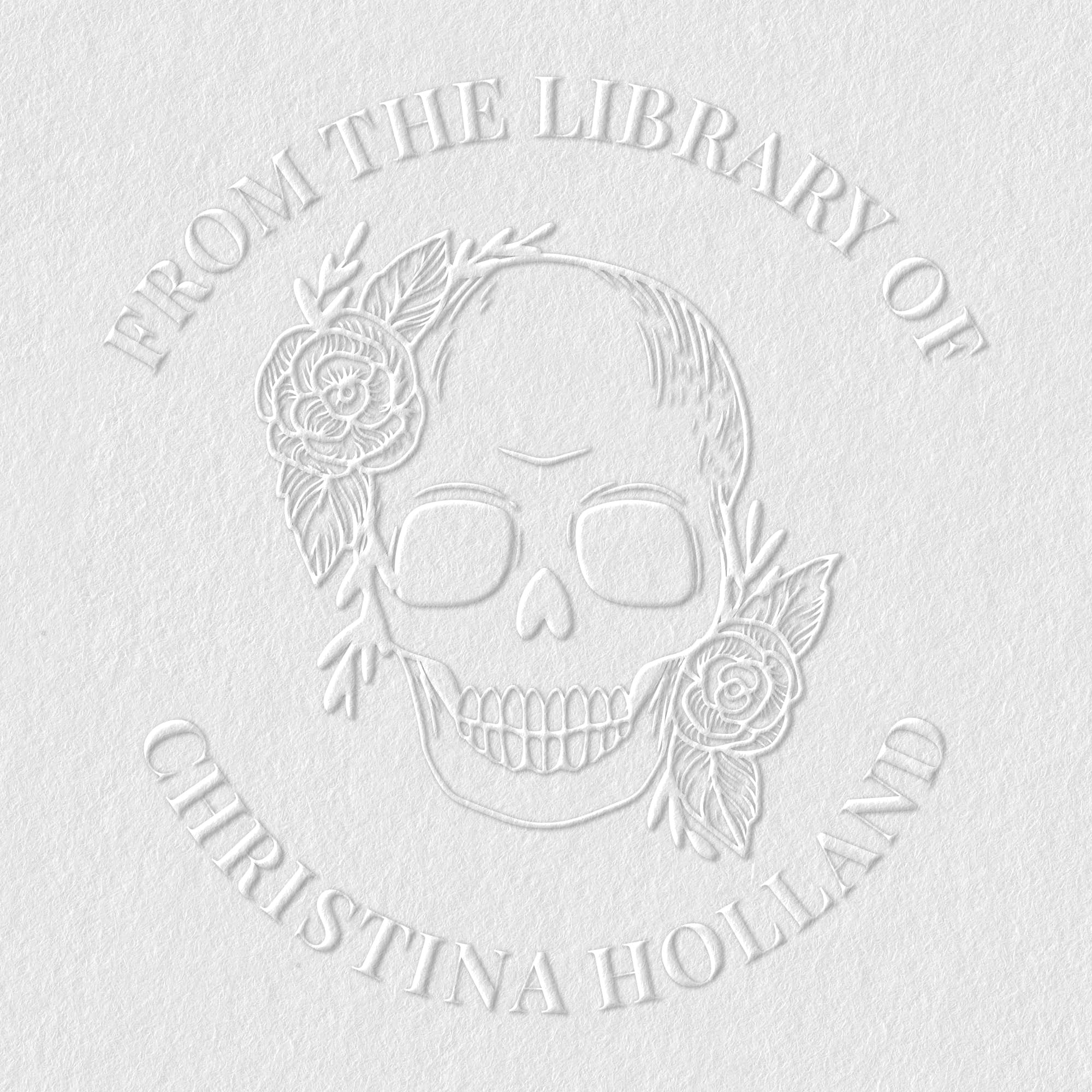 from The Library of Embossers & Stamps for Fantasy Book Readers | Custom Embosser | Custom Stamp | Ex Libris | Elevate Your Fantasy Collection of