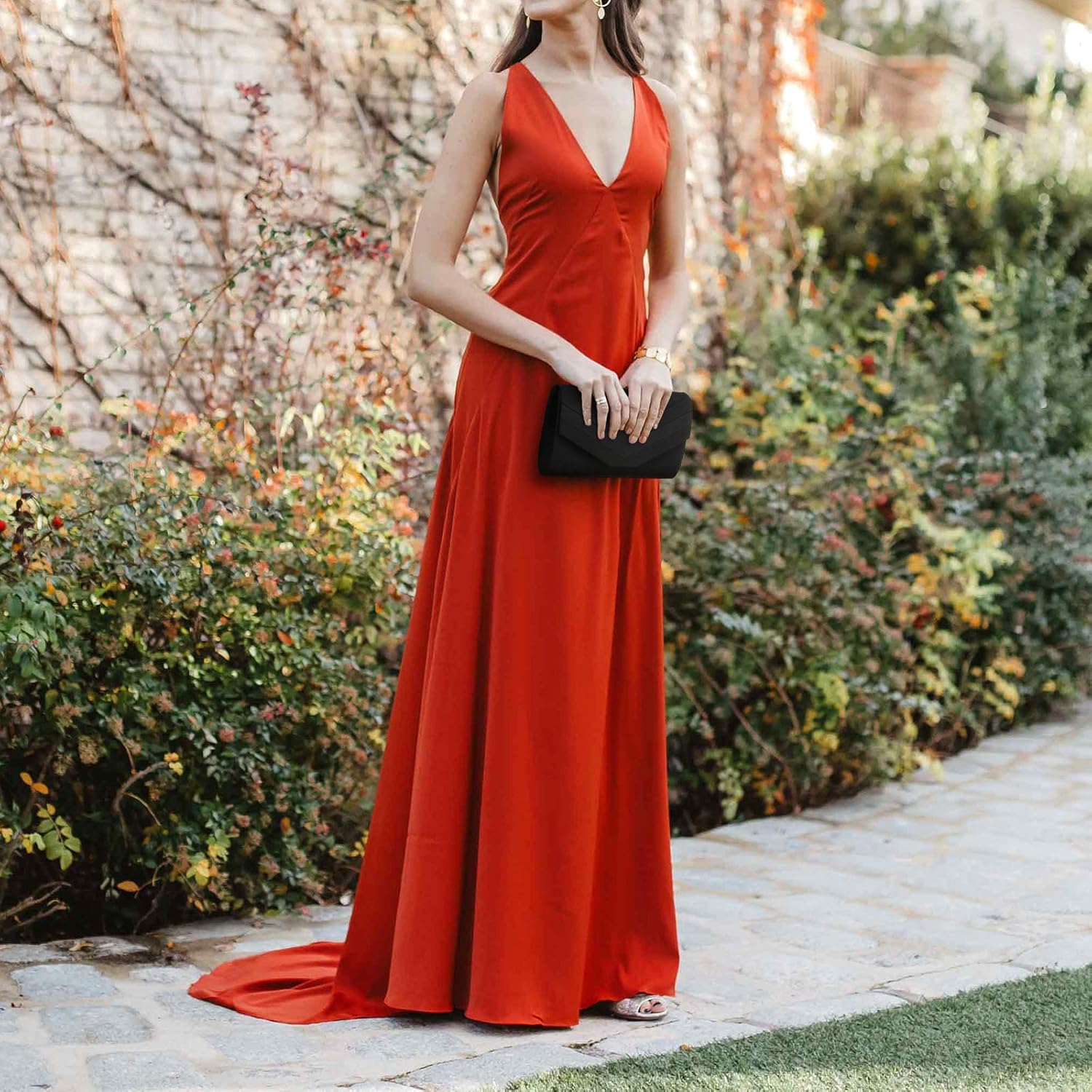 Dasein Women's Evening Bags Formal Party Clutches Wedding Purses Cocktail Prom Handbags - Image 2