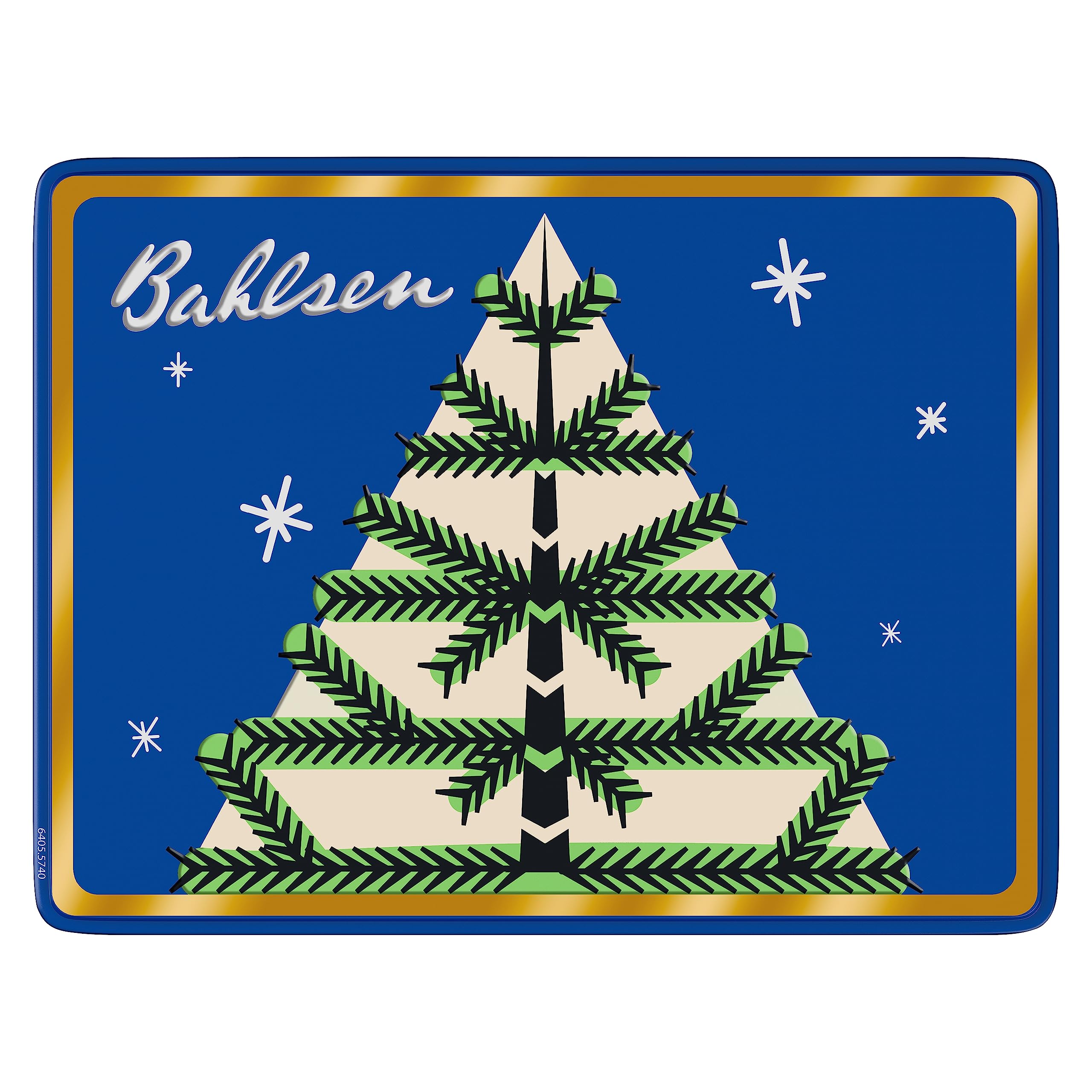 Bahlsen Weihnachtsdose 2024, 300 g, festliche Gebäckdose mit Klassikern wie Lebkuchen und Zimtsterne (1 x 300 g)