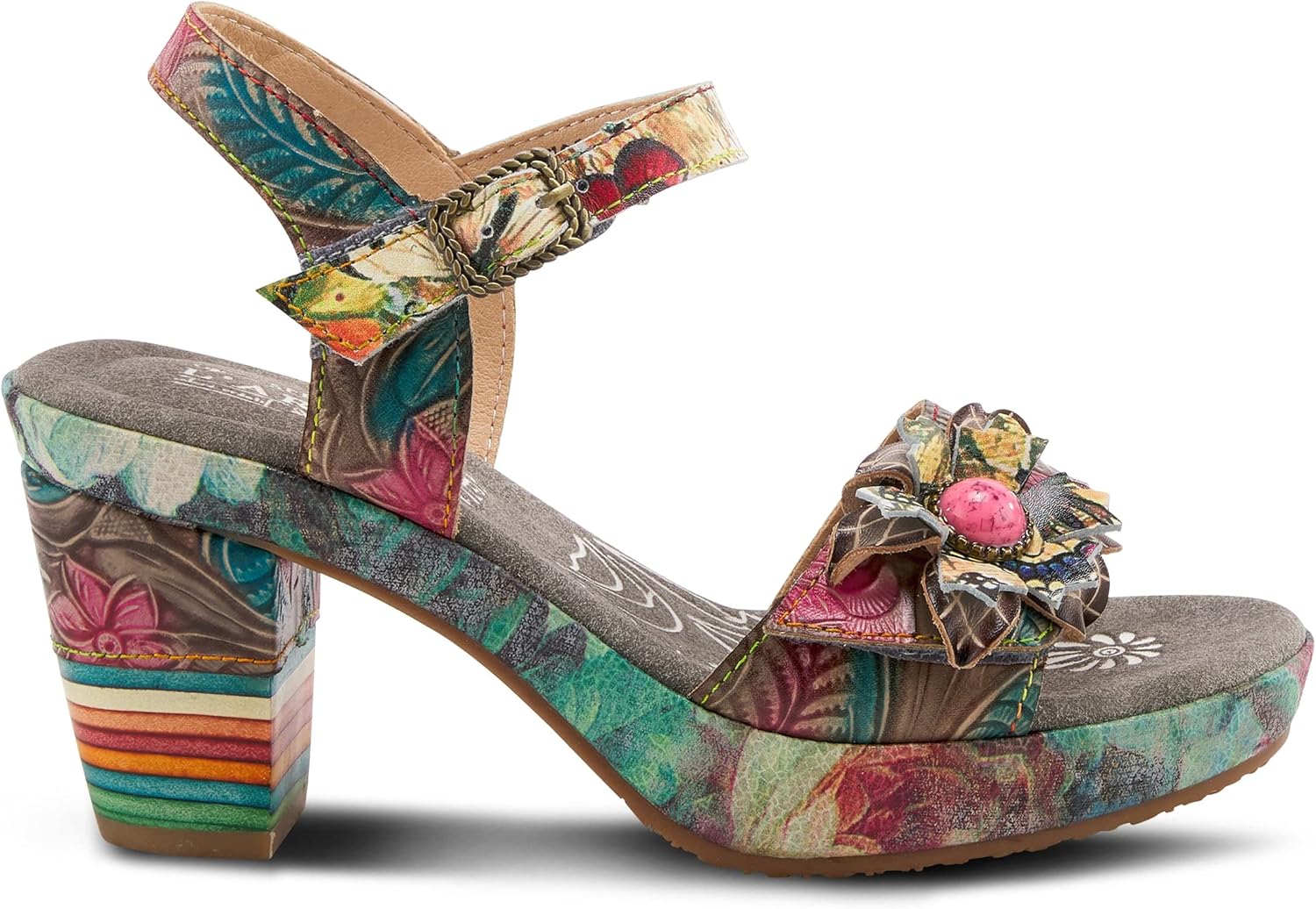 Spring Step L'Artiste Women's Leilanie Quarter Strap Sandal - Image 6