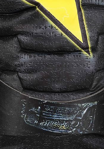 Miniatura 8 de Deluxe DC Comic Black Adam Costume for Boys, Black Superhero Jumpsuit with Cape for Cosplay Dress-Up & Halloween