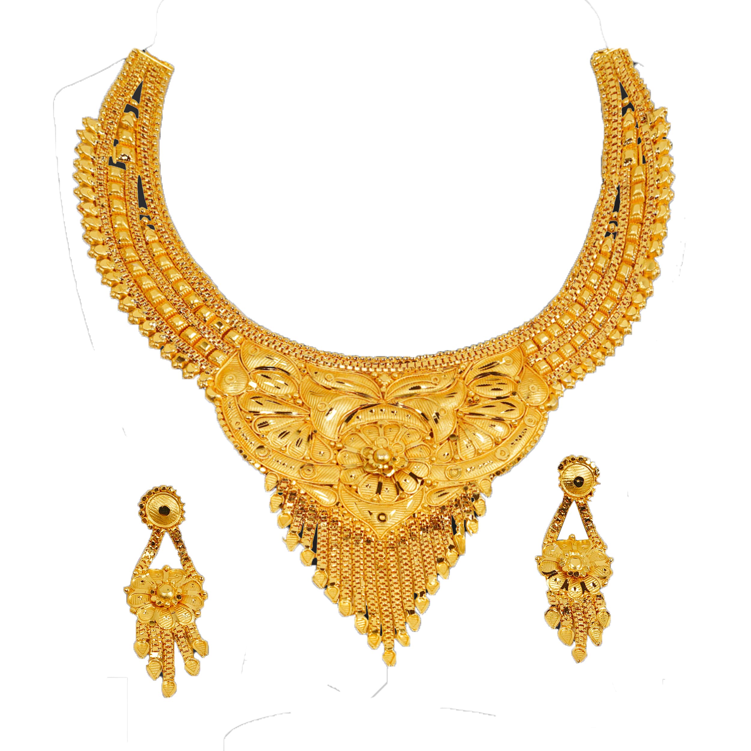 BURUCHI Gold Pure Forming Long Rani Haar Jewellery/Jwelery/jwellery/jualry Necklace Set for Women (B09PJDBWVV) Amazon Price History, Amazon Price Tracker
