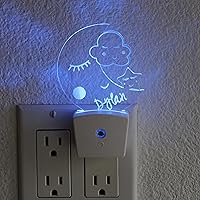 Vista 32 de Luz nocturna personalizada, luz nocturna de camión volquete, habitación de niño, luz nocturna personalizada, decoración de dormitorio infantil