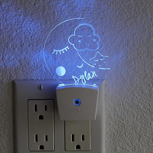 Miniatura 32 de Luz nocturna personalizada, luz nocturna de camión volquete, habitación de niño, luz nocturna personalizada, decoración de dormitorio infantil